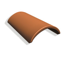 Benders Palema (2k) rygningssten teglrød